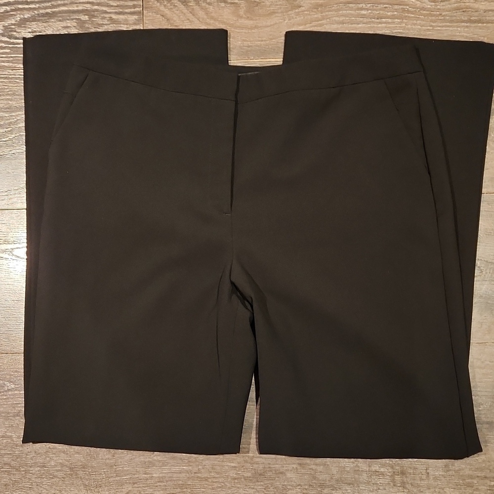 ❤️ TALBOTS HIGH RISE WIDE LEG TROUSERS / PANTS, BLACK, 14 (32) - Picture 2 of 9